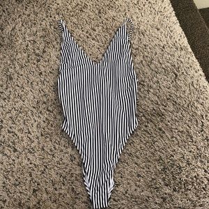 Stripe one piece forever 21